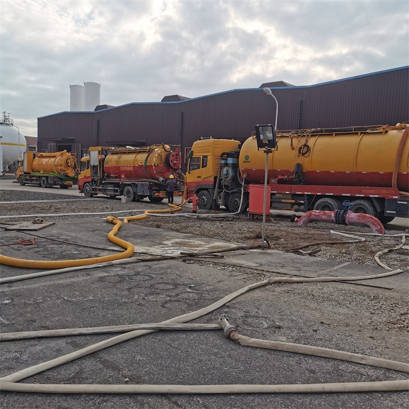 浦北污水池清理