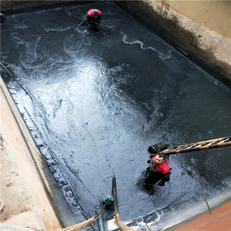 浦北废水池清理
