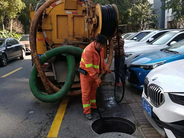 浦北排污管道清淤